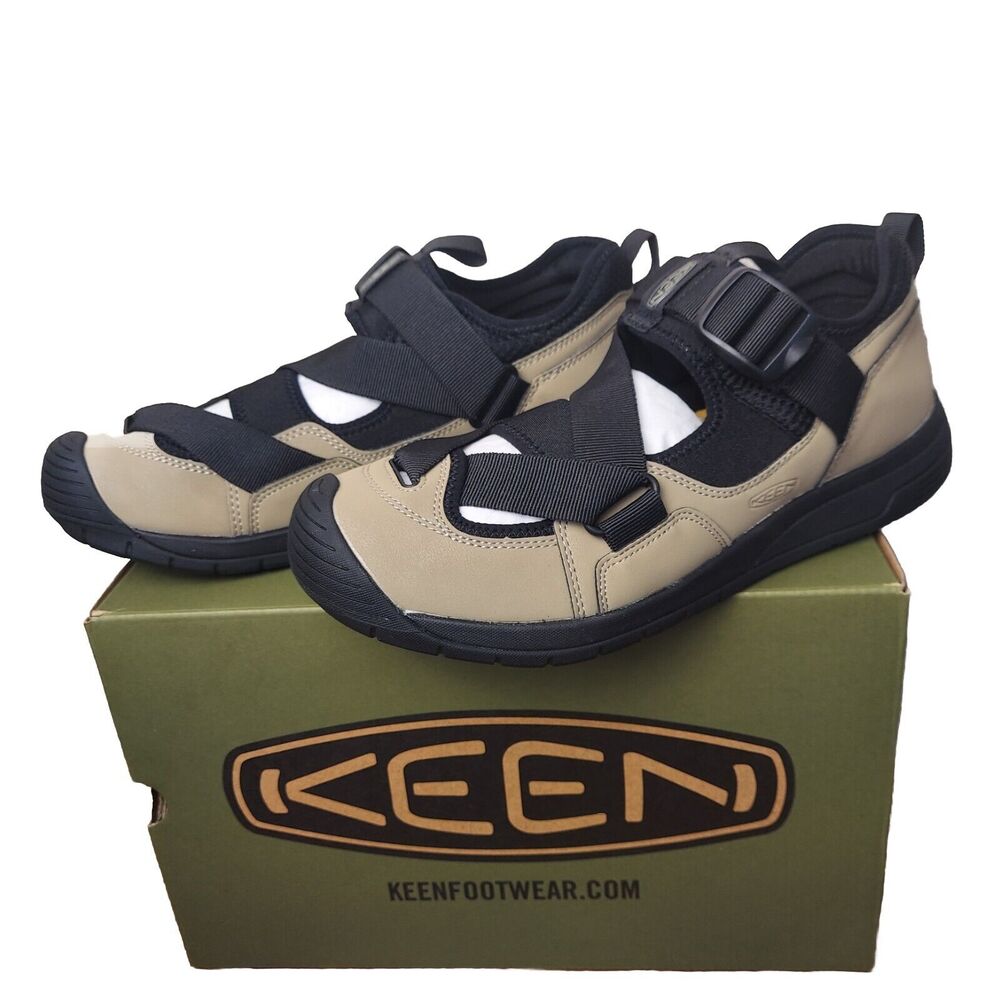 Keen Men's Sandals in Black and Tan